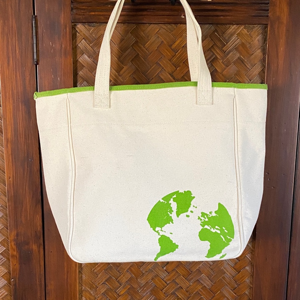 Saks Fifth Avenue - Green is the New Black Tote NEW